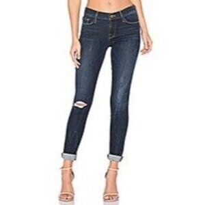 Frame Denim Le Skinny De Jeanne Prince Street Skinny Jeans Distressed‎ Size 28